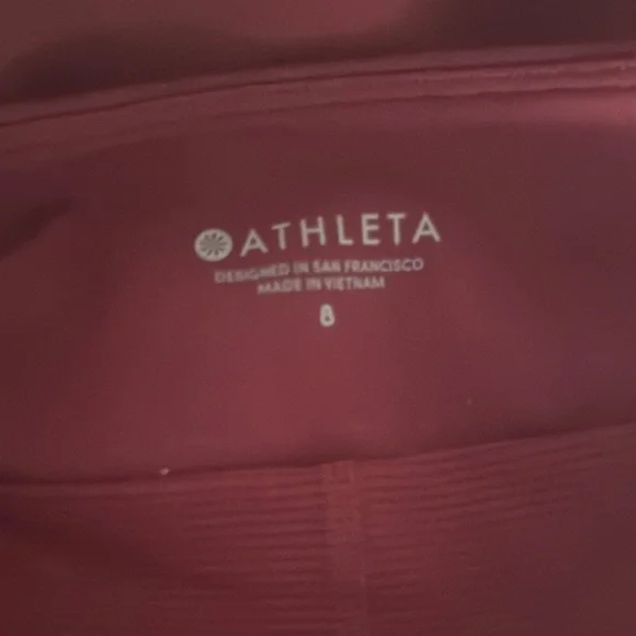 Athleta So-ho Burgundy Skirt/Skort - Picture 7 of 7